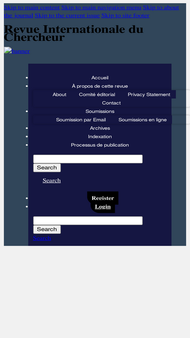 revuechercheur.com