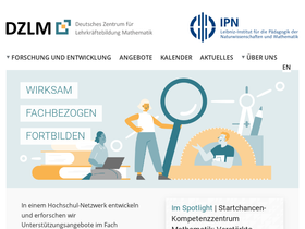 'dzlm.de' screenshot