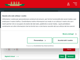 'saisautolinee.it' screenshot