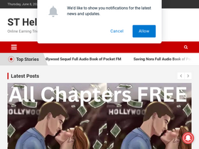 'sthelping.com' screenshot