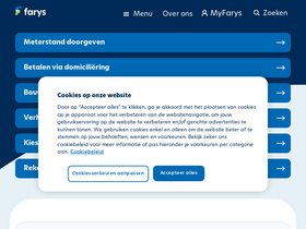 'farys.be' screenshot