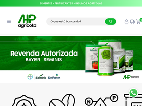 ahpagricola.com homepage screenshot
