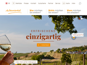 'weinviertel.at' screenshot