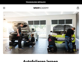 wrap.academy homepage screenshot