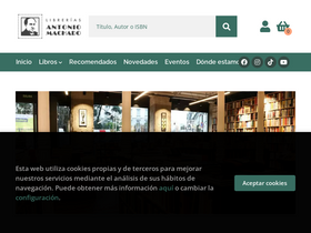 'machadolibros.com' screenshot