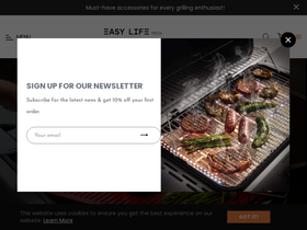 ceramicgrilltiles.com homepage screenshot