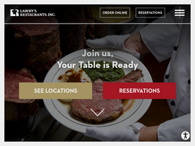 'lawrysonline.com' screenshot