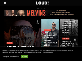 'loudmagazine.net' screenshot
