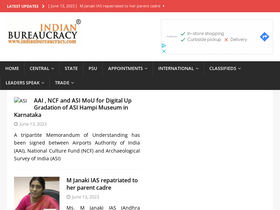 'indianbureaucracy.com' screenshot