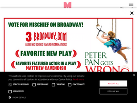 'mischiefcomedy.com' screenshot