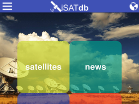 'isatdb.com' screenshot