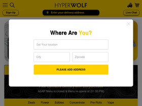 'hyperwolf.com' screenshot