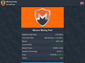 'hashvault.pro' screenshot