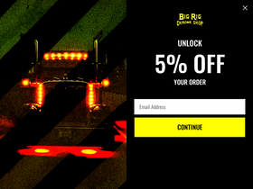 'bigrigchromeshop.com' screenshot