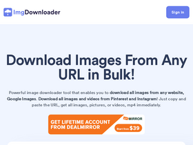 'imgdownloader.com' screenshot