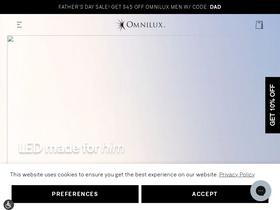 'omniluxled.com' screenshot