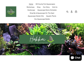 hakkai.com homepage screenshot