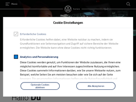 'volkswagen-karriere.de' screenshot