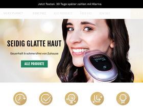 Silky Planet DACH website screenshot
