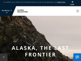 'alaskacollection.com' screenshot