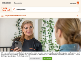 'hemfixarna.se' screenshot