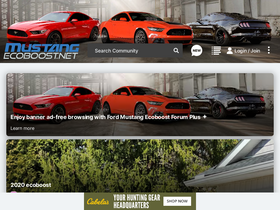 'mustangecoboost.net' screenshot