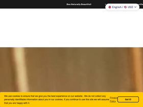Ultrabeehealth homepage screenshot