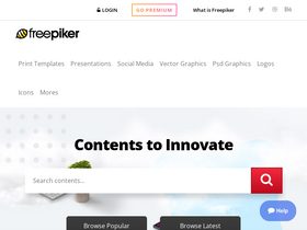 'freepiker.com' screenshot