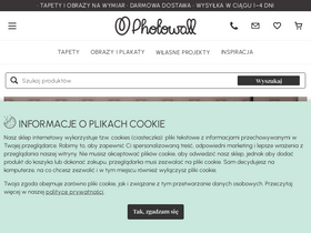'photowall.pl' screenshot
