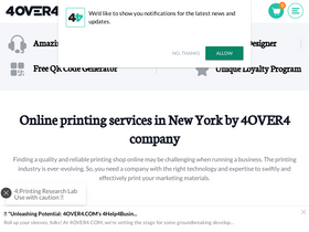 '4over4.com' screenshot