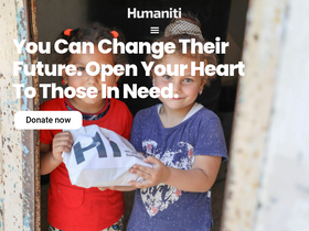 'wearehumaniti.org' screenshot