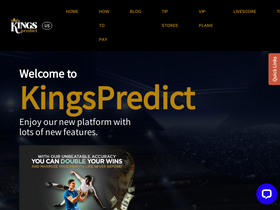 'kingspredict.com' screenshot