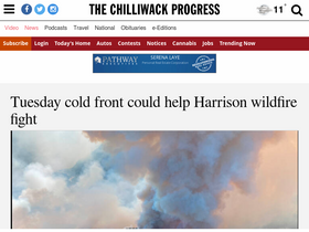 'theprogress.com' screenshot