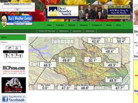 'booneweather.com' screenshot