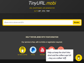 'tinyurl.mobi' screenshot