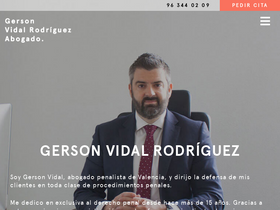 'gersonvidal.com' screenshot