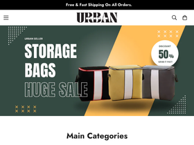 Urban Seller website screenshot