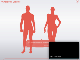 'charactercreator.org' screenshot