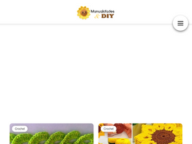 'manualidadesdiy.com' screenshot