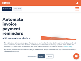 'chaserhq.com' screenshot