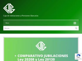 'cjpb.org.uy' screenshot
