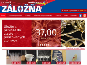 'inbox-eu.sk' screenshot