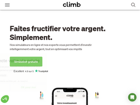 'weareclimb.fr' screenshot