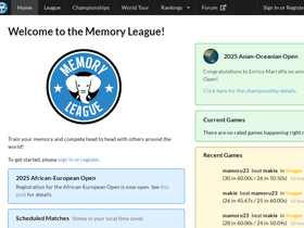 memoryleague.com