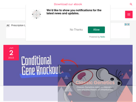 'geneticeducation.co.in' screenshot