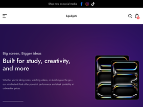 bgadgets.com homepage screenshot