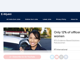 'enijukti.in' screenshot