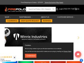 'firefold.com' screenshot