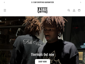 fettivirtues.com homepage screenshot