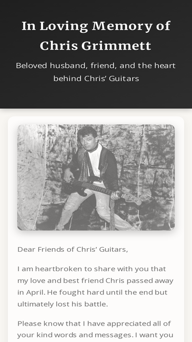 chrisguitars.com